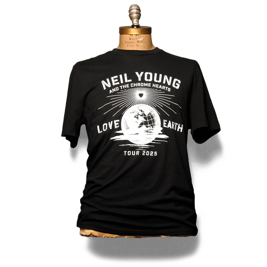 2025 Love Earth Tour Dateback Tee (Black)