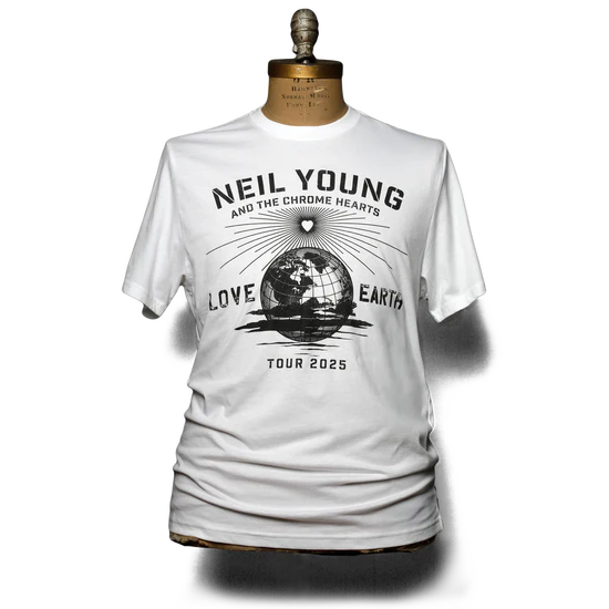 2025 Love Earth Tour Dateback Tee (White)