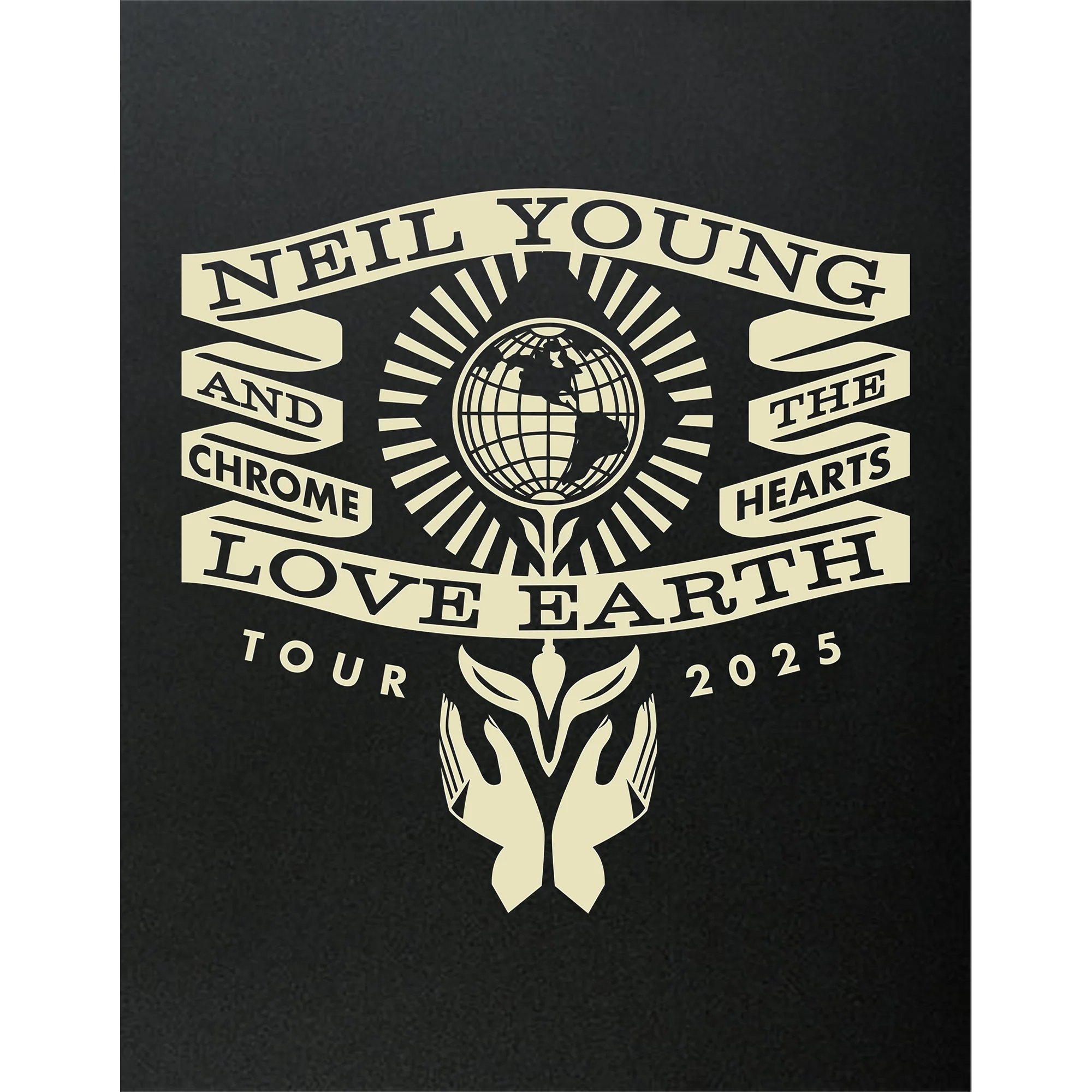 2025 Love Earth Tour Hands Print