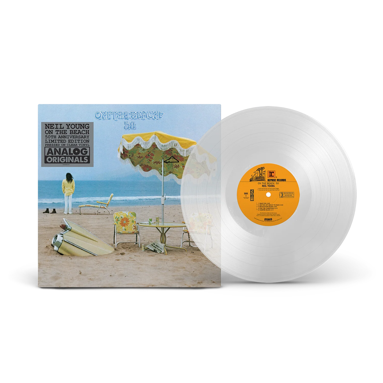 On The Beach 50th Anniversary Analog Originals (1LP Exclusive Clear)