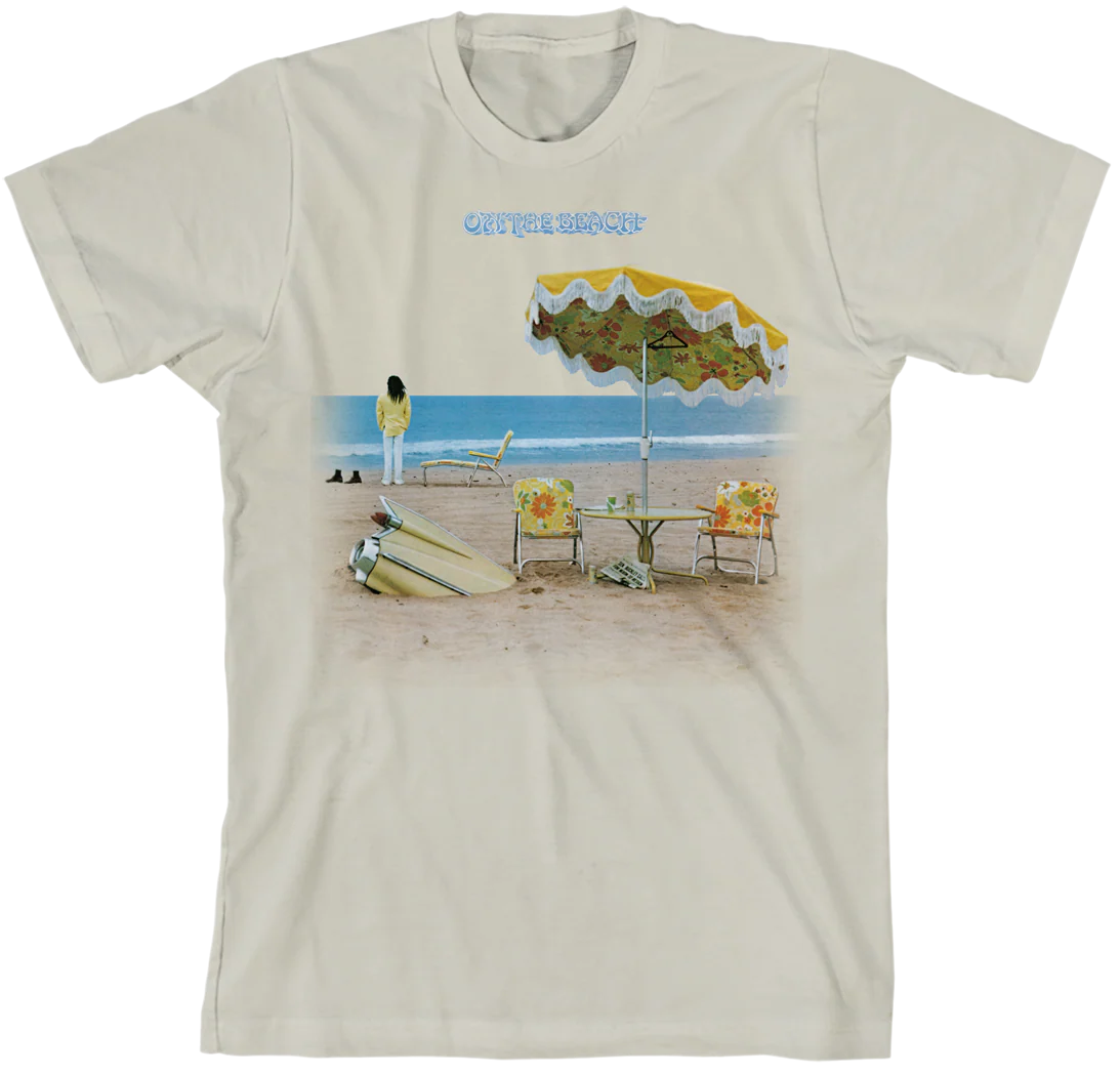 On The Beach Organic Slim Fit T-Shirt