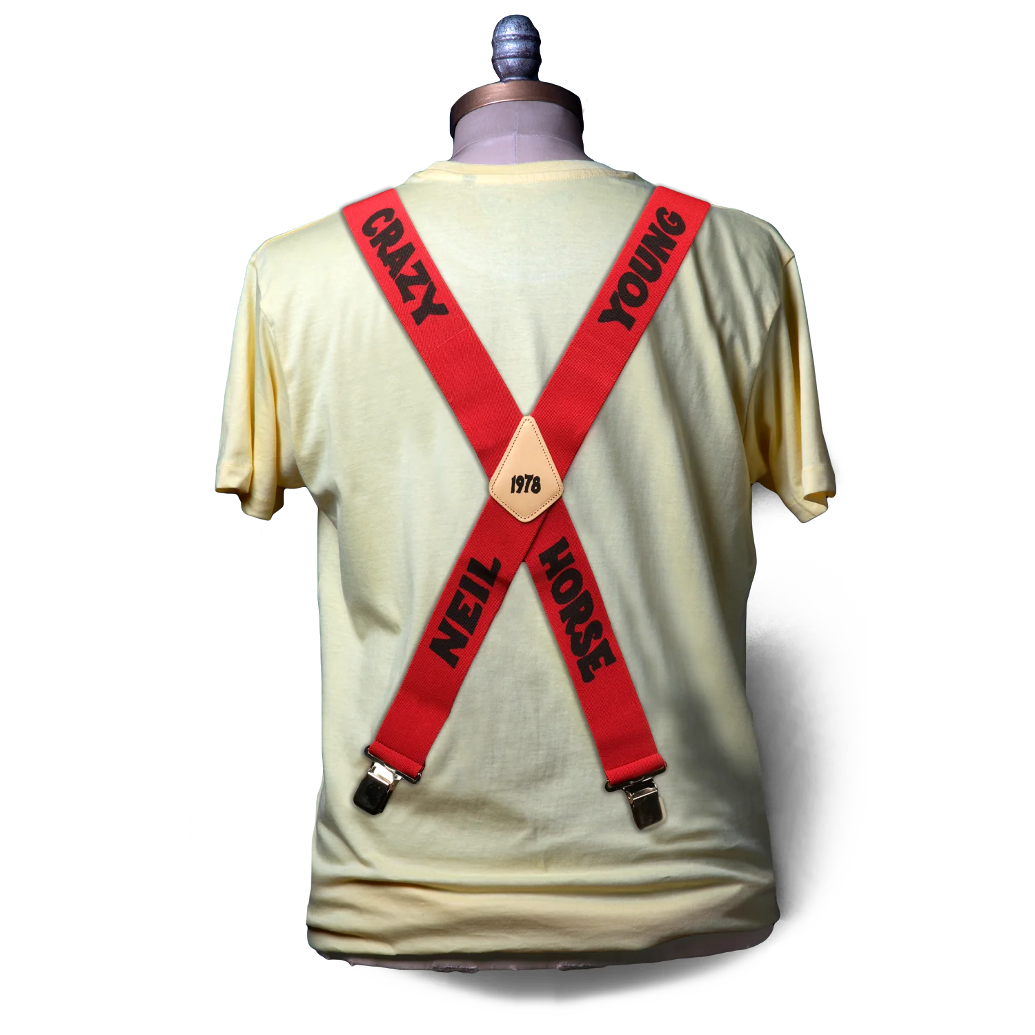 Rust Never Sleeps Suspenders With Pin - Image 2