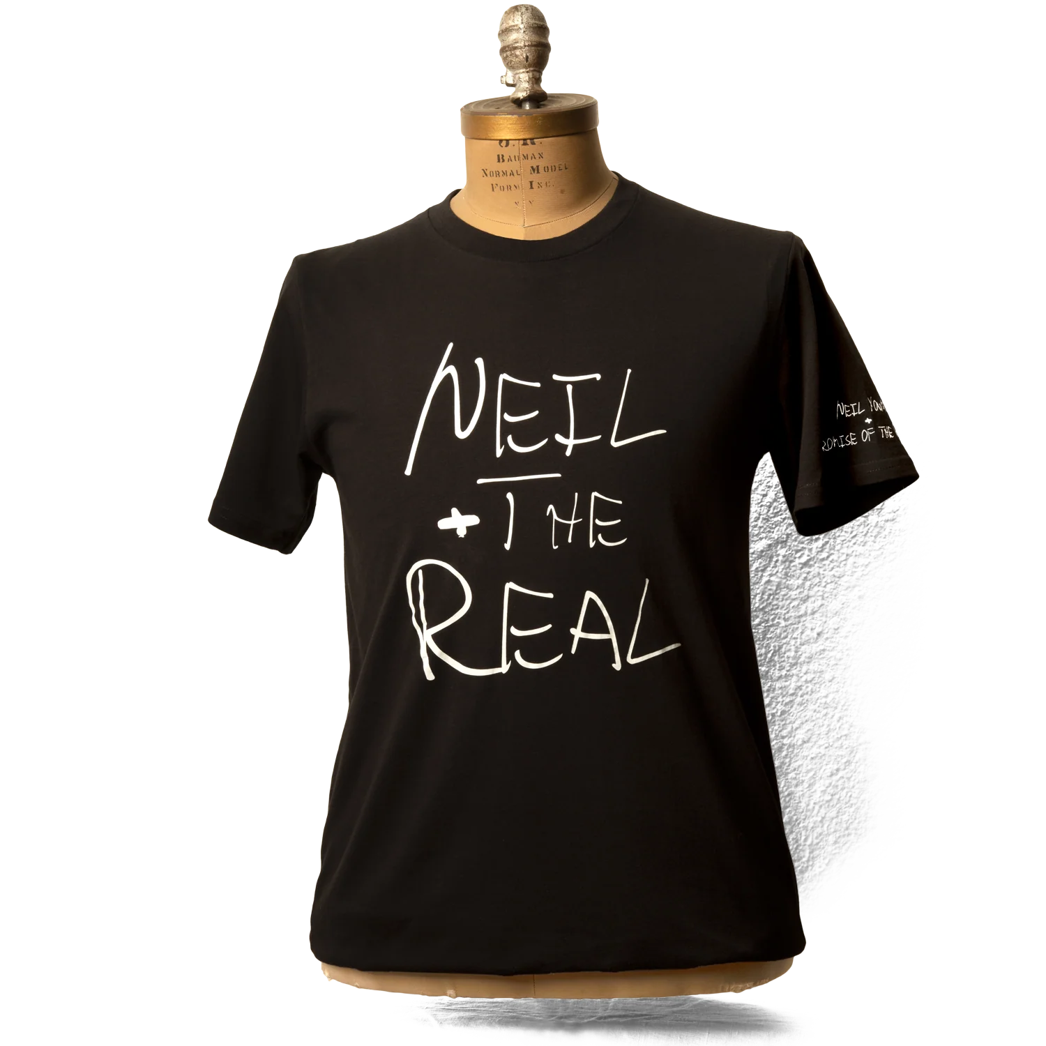 Soft Organic Neil And The Real Name Men's Black T-Shirt