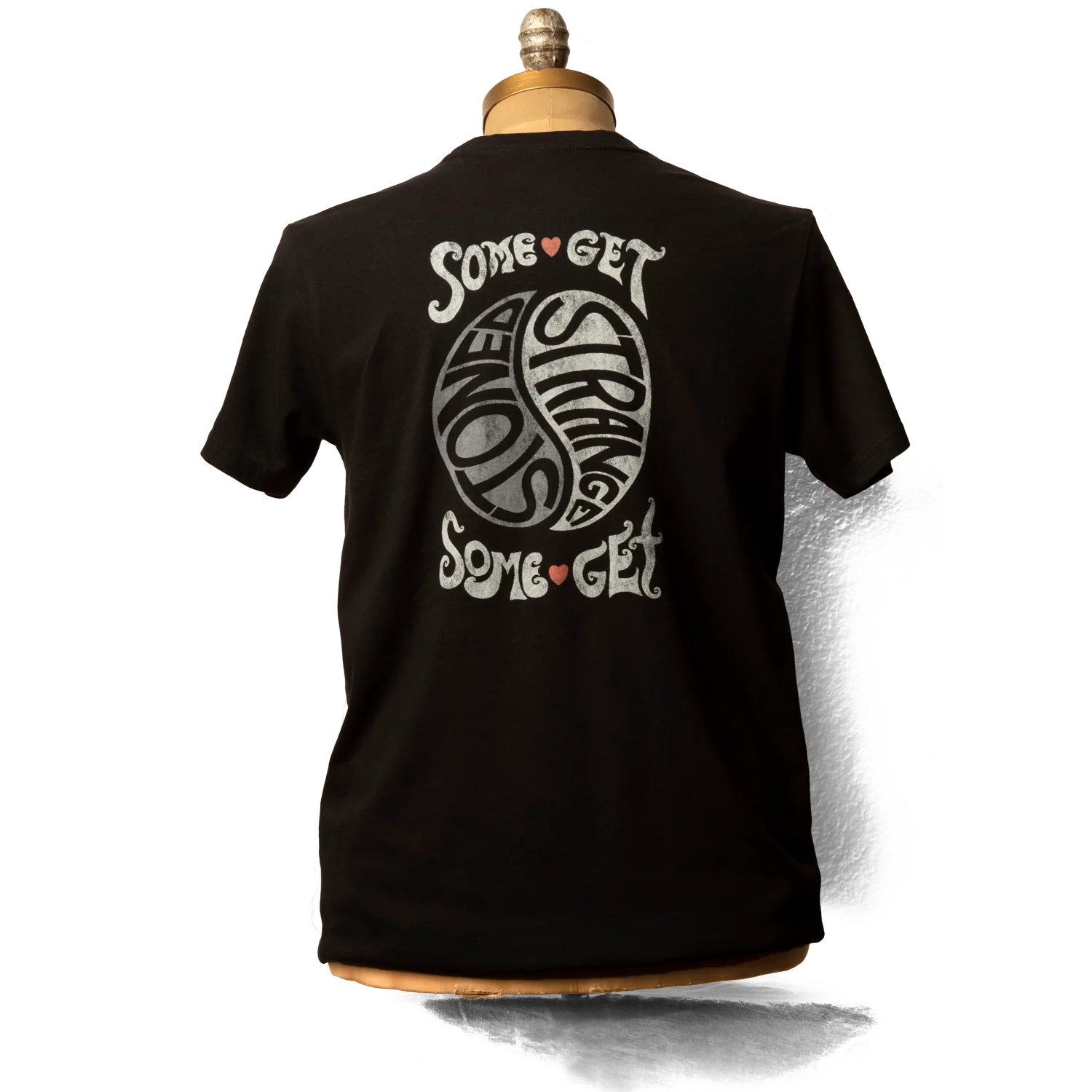 Soft Organic Vintage Co-Pilot Men's Black T-Shirt - Image 2