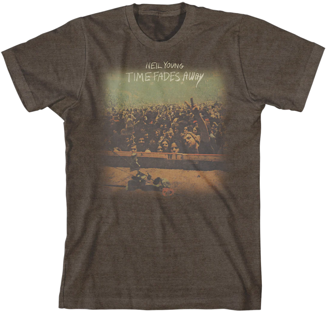 Time Fades Away Organic Slim Fit T-Shirt